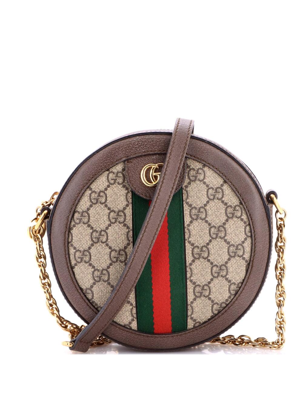 Gucci Ophidia Round Shoulder Bag Gg #373187G12B